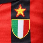 AC Mailand BAGGIO #18 Retro-Heimtrikot 1996/97 - Image 5