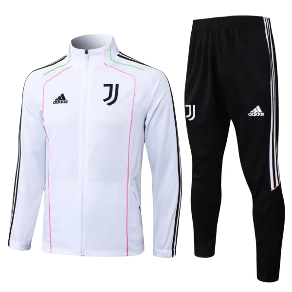 Juventus-Trainingsset (Jacke + Hose) Weiß 2025–26