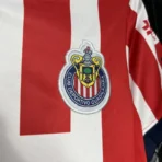 24-25 Chivas Home Soccer Kids kit Jersey+Shorts - Image 7