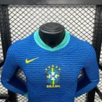 Nike Authentic Soccer Jersey Brazil Away Shirt Long Sleeve 2024 - Immagine 4