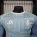 Juventus Away Jersey Football Shirt Long Sleeve Player Version 25-26 - Image 3