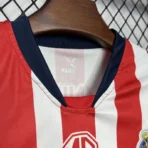 24-25 Chivas Home Soccer Kids kit Jersey+Shorts - Image 9