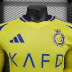 24-25 Al Nassr Home Long Sleeve Jersey Player Version - Immagine 6