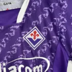 Fiorentina Kinder-Heimtrikot 2023/24 (Trikot + Shorts) - Immagine 6