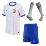 2024 France Away Whole Kit(Jersey+Shorts+Socks) Euro
