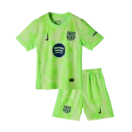 24-25 Kids Barcelona Third Kit(Jersey+Short) Without Spofity Text