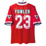 FOWLER #23 Liverpool Retro Jersey Home Shirt 1993-95 - Imagen 2