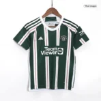 23-24 Kids Manchester United Away Jersey Kit - Immagine 4