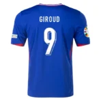 France Home Jersey Euro 2024 MBAPPE #10 GIROUD #9 GRIEZMANN #7 Soccer Apparel - Imagen 3