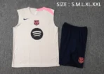 Barcelona Sleeveless Training Kit Beige 2025-26 – Bild 3