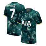 SON 7# Tottenham Hotspur Soccer Jersey Third Away Custom Shirt 2024-25
