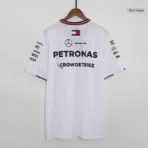 F1 Mercedes AMG Petronas Team Fahrer-T-Shirt – Weiß 2024 - Immagine 13