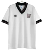 1984/87 England Retro Soccer Jersey Home Replica