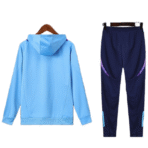 Adidas Argentina Nation 2024-25 Hooded Blue Training Tracksuit Kit - Immagine 2