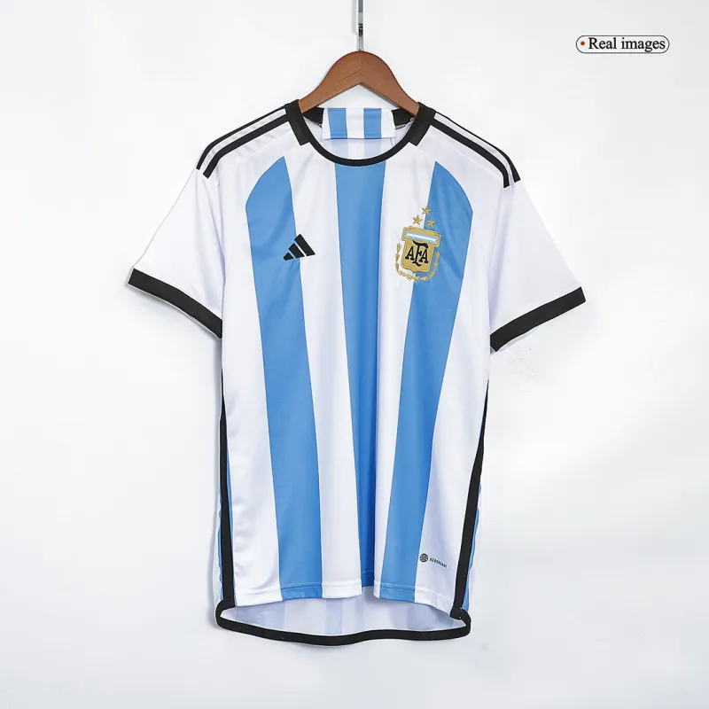 188dade06f 2022 Argentina World Cup Champion Edition 3 stars Home Jersey - Imagen 1