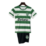 Sporting CP Heimtrikot-Set für Kinder 2025–26 (Trikot + Shorts)