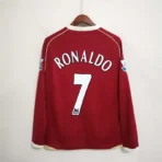 2006/07 Manchester United Retro-Trikot, langärmelig, Heimtrikot - Image 8