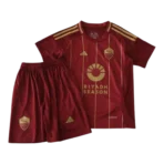 24-25 AS Roma Home Kids Kit Jersey+Shorts