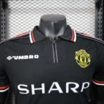 Manchester United Sonderedition – Schwarzes Fußballtrikot 2025/2026, Spieler-Version - Image 3