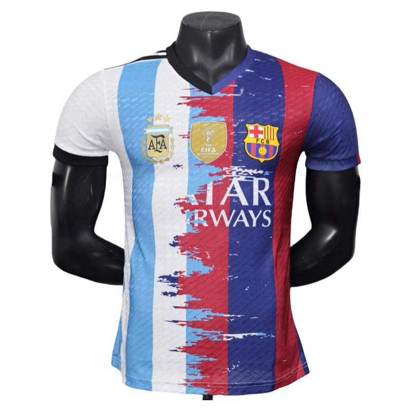 2025-05-21105327439-142542a16c Messi Barcelona and Argentina 25-26 Joint Player Special Edition New Football Shirt - Imagen 1
