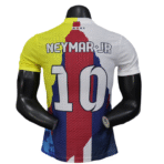 Neymar Barcelona and Brazil Santos PSG 25-26 Joint Club Player Special Edition New Football Shirt - Imagen 2