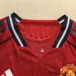 Kids Manchester United Home Soccer Kits 25-26 - Immagine 4