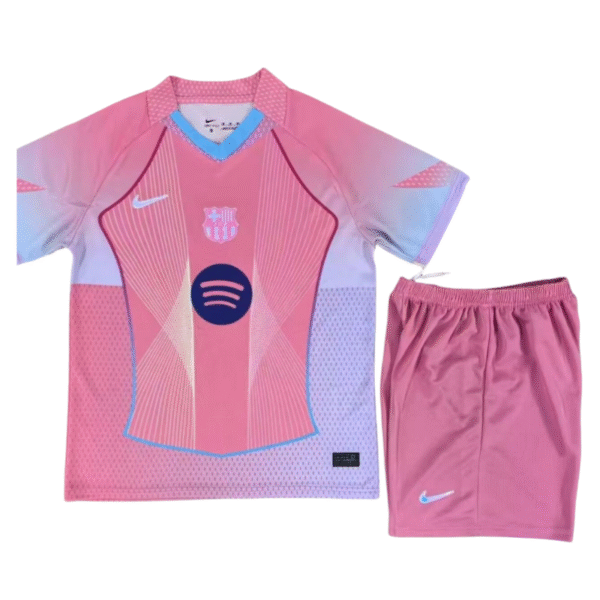 Rosa Barcelona Special Edition-Trikotset (Trikot + Shorts) 25–26