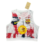 Barcelona 2025–26 – Trendiges Fußball-Trägertop für Damen (verschiedene Modelle) – Nicht personalisiert - Immagine 5