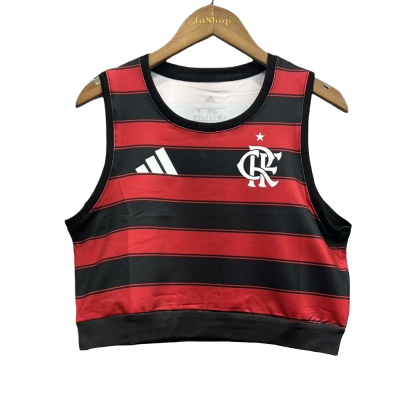 2025-06-27151951378 CR Flamengo 2025–26 – Trendiges Fußball-Trägershirt für Damen (verschiedene Modelle) – Nicht personalisiert - Immagine 1