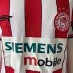 2002-2003 0lympiacos Home Retro Soccer Jersey - Image 3