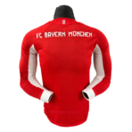 Bayern Munich Long Sleeve Jersey Home Football Shirt 2025-26-Player version - Immagine 2