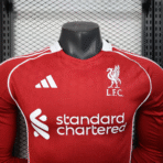 Liverpool Langarm-Trikot – Heimtrikot Fußball 2025/26 – Spielerausführung – Bild 3