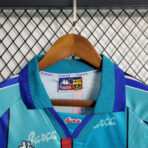 96-97 Barcelona Retro Away Soccer Shirt - Image 4