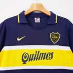 1996-97 Boca Juniors #10 Riquelme Home Retro football jersey - Image 3