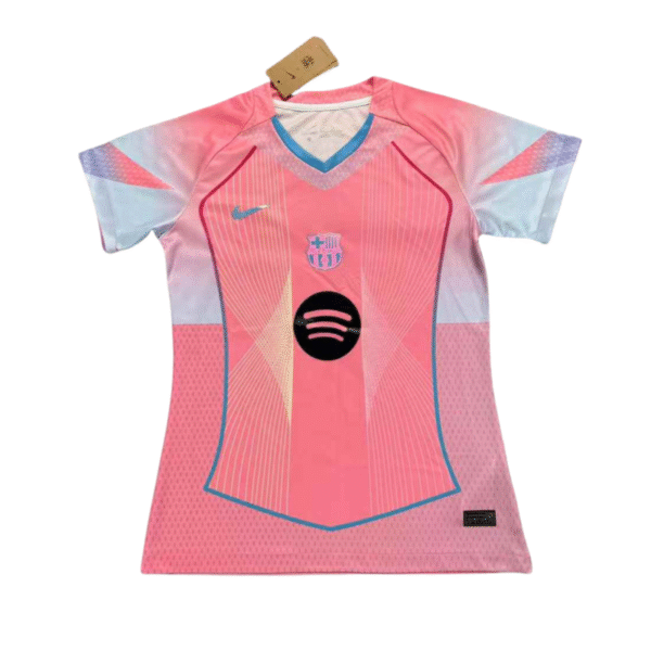 Barcelona-Fußballtrikot für Damen, Sonderedition in Rosa, Saison 2025/26