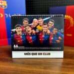FC Barcelona Kalender 2025 – Fußball-Spielzeugset als Geschenk - Imagen 2