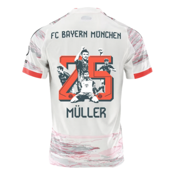 Bayern München Auswärtstrikot für Spieler, Saison 25/26
