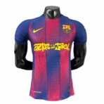 Barcelona x Travis Scott Heimtrikot Fußballtrikot 25-26