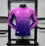 2024 Germany Euro Cup Away Soccer Jersey Long Sleeve Player Version - Imagen 3