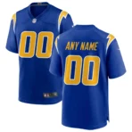 Nike „Royal“ Alternate Custom-Spieltrikot der Los Angeles Chargers für Herren