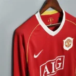 2006/07 Manchester United Retro-Trikot, langärmelig, Heimtrikot - Image 7