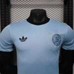 Adidas Germany 125th Anniversary Blue Goalkeeper Shirt Player Version 2025 - Immagine 5