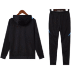 Adidas Argentina Nation 2024-25 Hooded Black Training Tracksuit Kits - Immagine 2