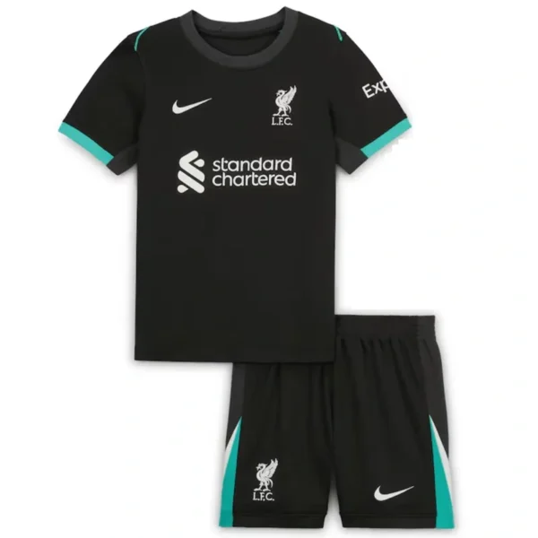 24–25 Liverpool Auswärts-Kindertrikots – Jugendbekleidung – Fußballtrikot