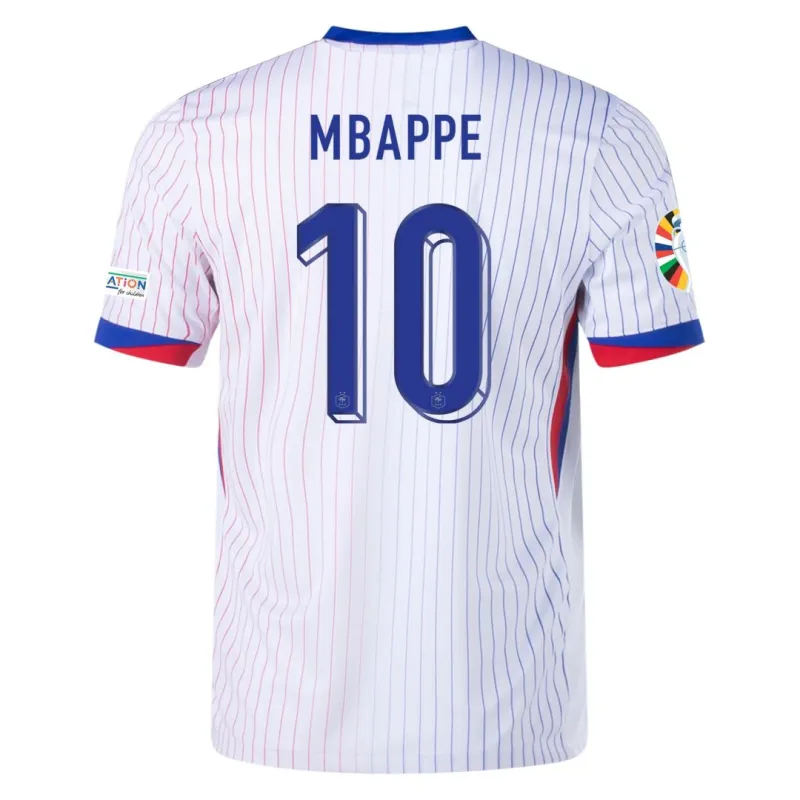 26fe25b953 France Away Jersey Euro 2024 MBAPPE #10 GIROUD #9 GRIEZMANN #7 Soccer Apparel - Imagen 1