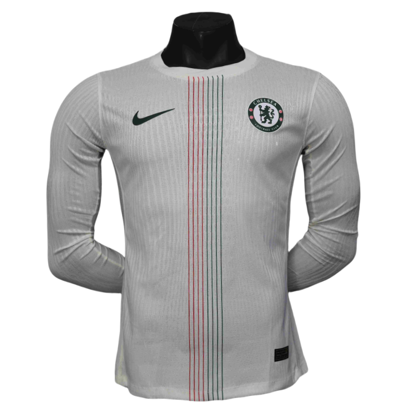 28f5fc4734 Chelsea Auswärtstrikot Fußballtrikot Langarm Spielerausführung 25-26 – Bild 1