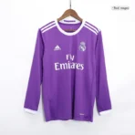 16-17 Real Madrid Retro Long Sleeve Jersey Away