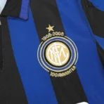 07-08 Inter Milan Retro 100th Anniversary Home Jersey - Imagen 3