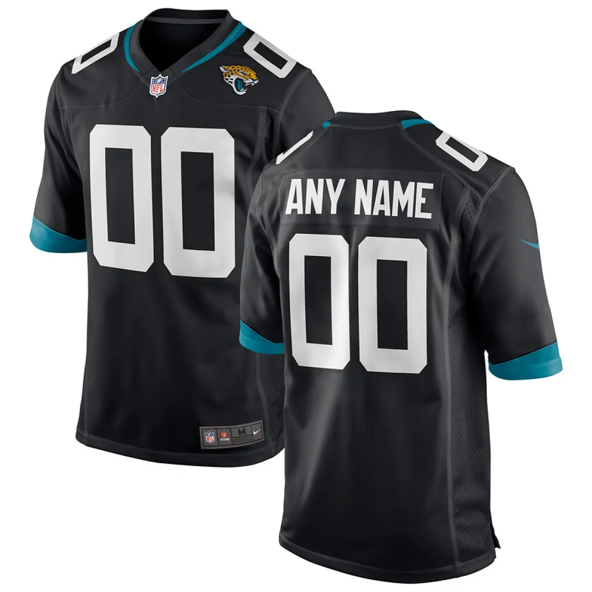 2abdfbbcce Nike-Trikot für Herren der Jacksonville Jaguars, schwarz, individuell gestaltet, Spieltrikot - Immagine 1