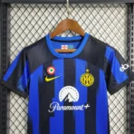 23-24 Inter Milan Home Kids Kit Jersey+Shorts – Bild 5